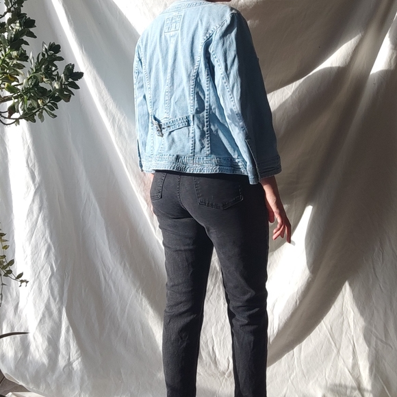 Light Wash Denim Jacket - Picture 3 of 4
